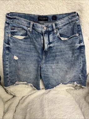 Lucky Brand Light Blue Distressed Denim Cutoff Shorts